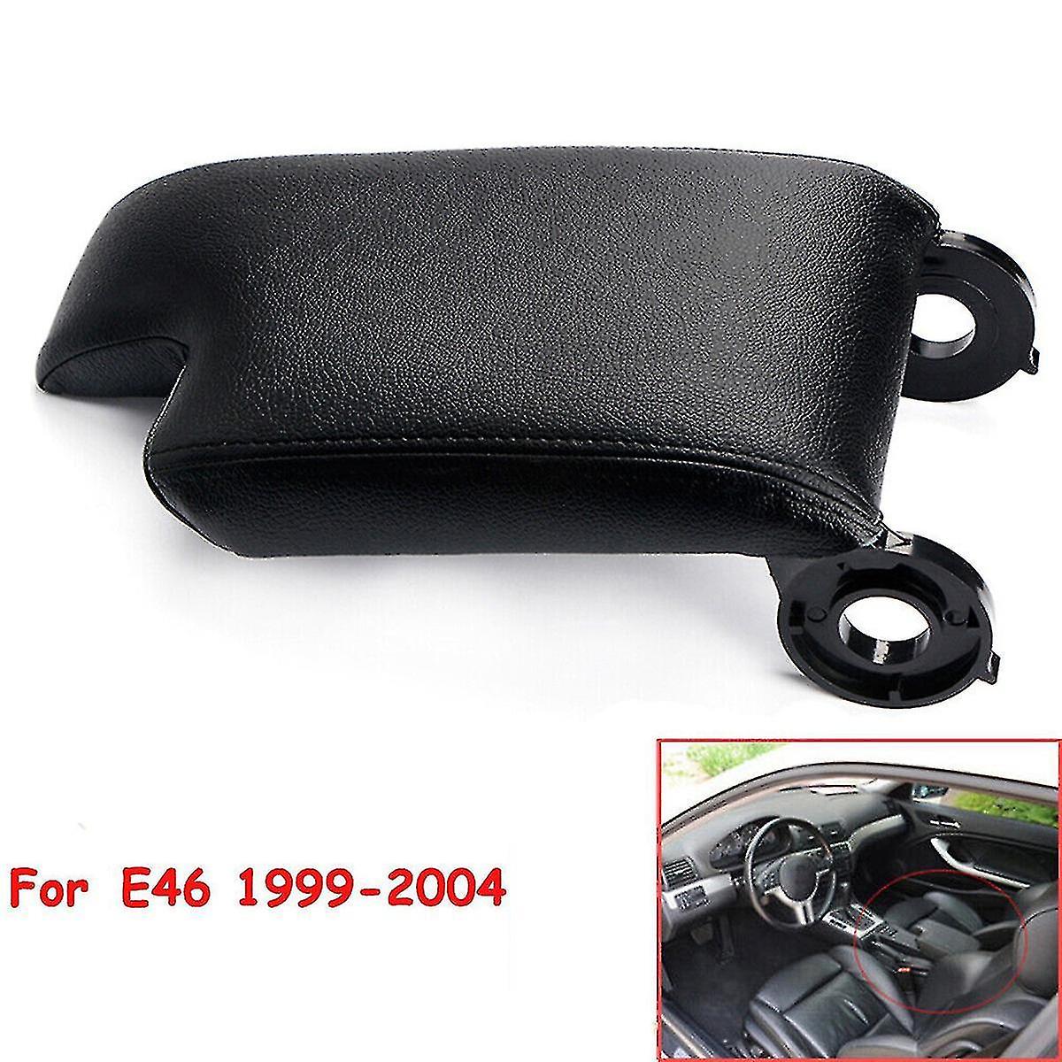 51168238230 Car Center Console Armrest Cover Replacement Kit For E46 1998-2006 Lhd Black