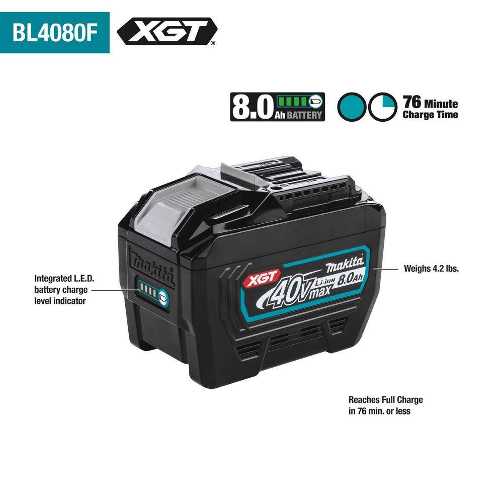 Makita 40V max XGT 8.0Ah Battery BL4080F