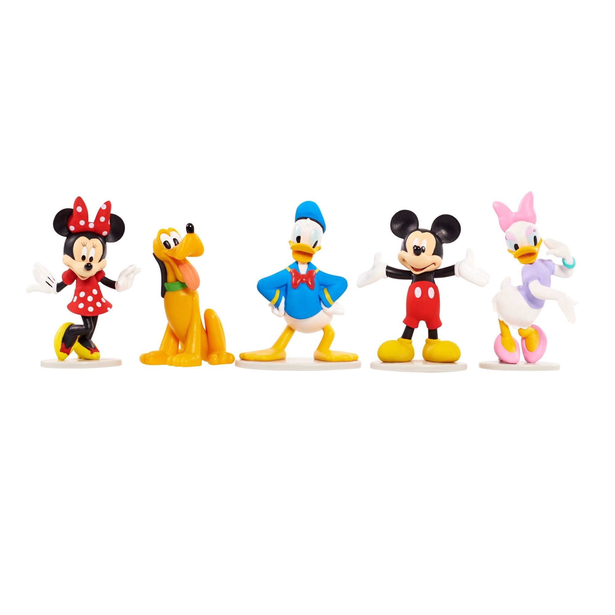 Disney Mickey Mouse Collectible Figure Set, 5 Pieces, Officially Licensed Kids Toys for Ages 3 Up, Gifts and Presents