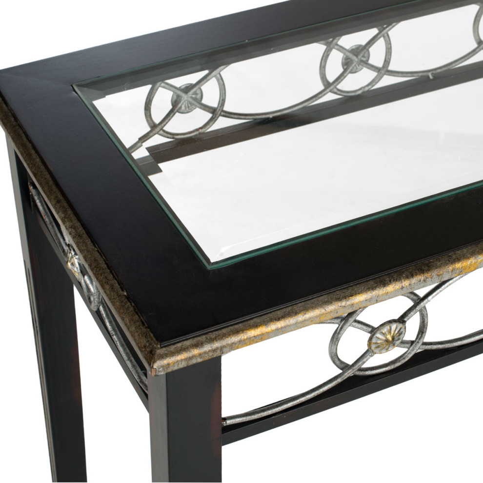 Sadie Console Antique Black   Transitional   Console Tables   by V.S.D Furniture  Houzz