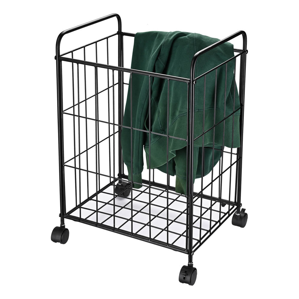 Yescom Laundry Basket on Wheels Metal Frame