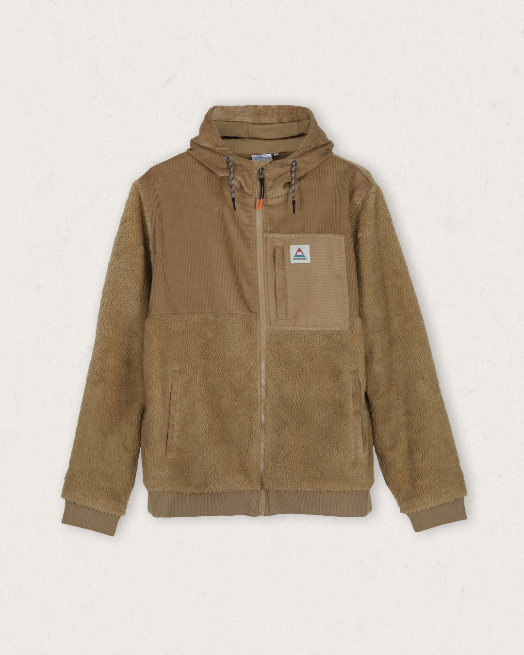 Adventure Recycled Deep-Pile Sherpa Fleece - Biscuit