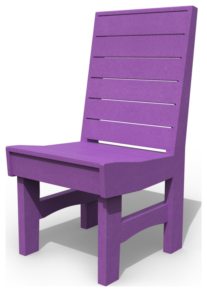 Poly Lumber Coastal Dining Chair   Contemporary   Outdoor Dining Chairs   by Furniture Barn USA  Houzz