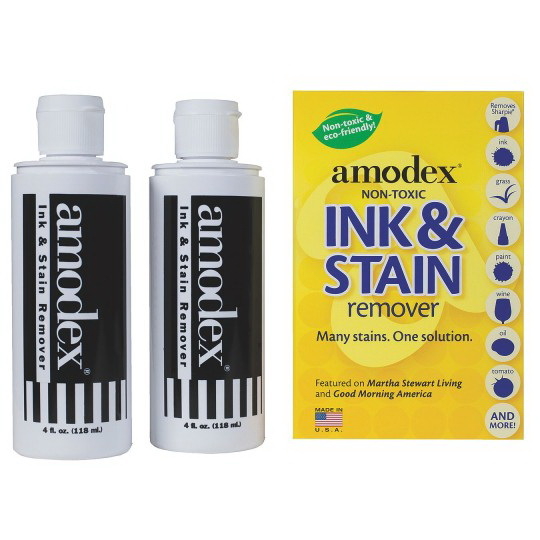 Amodex Ink   Stain Remover  4 oz. Twin Pack