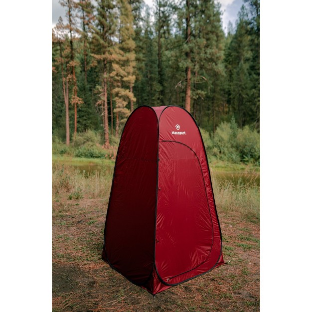 Stansport Pop Up Privacy Shelter Red