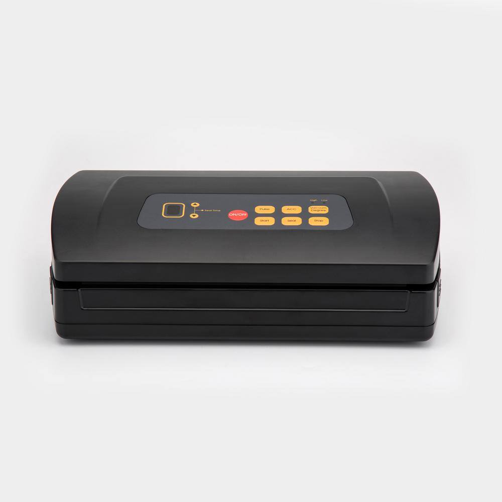 Excalibur EHVR12 Black Food Vacuum Sealer with Built-in Roll Holder EHVR12