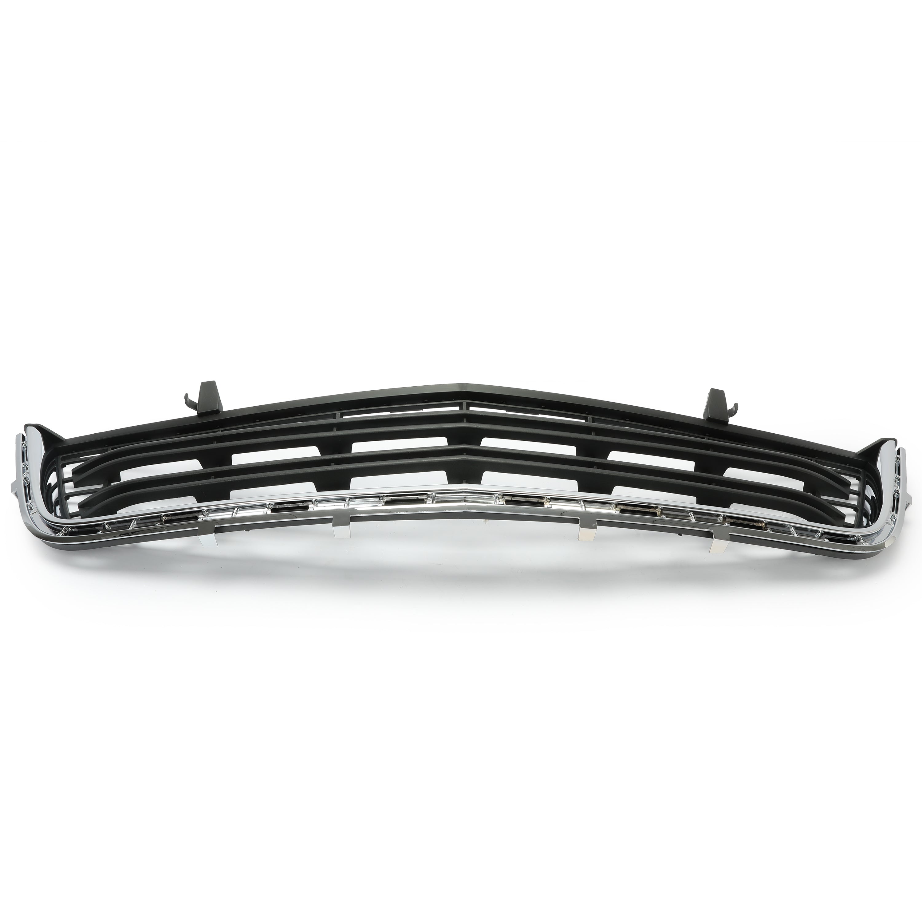 KOJEM Front Lower Bumper Cover Grille Black Chrome for 2013-2017 2014 2015 2016 Chevrolet Traverse (Submodel: LS， LT) 4-Door Replacement for 20983791 GM1036154C