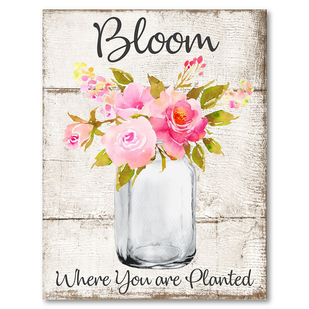 COURTSIDE MARKET Bloom Canvas Wall Art