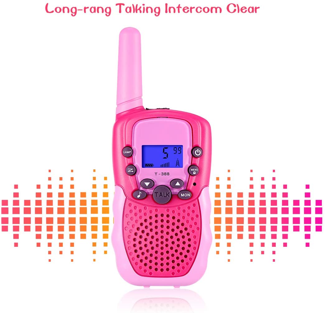 Selieve Toys for 3-12 Year Old Girls Boys， Walkie Talkies for Kids 22 Channels