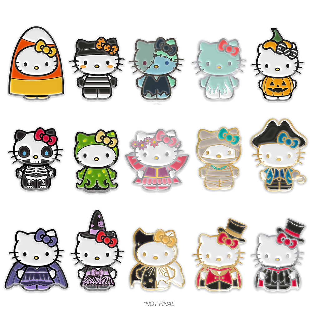 Hello Kitty® Halloween Enamel Pins (PRE-ORDER)