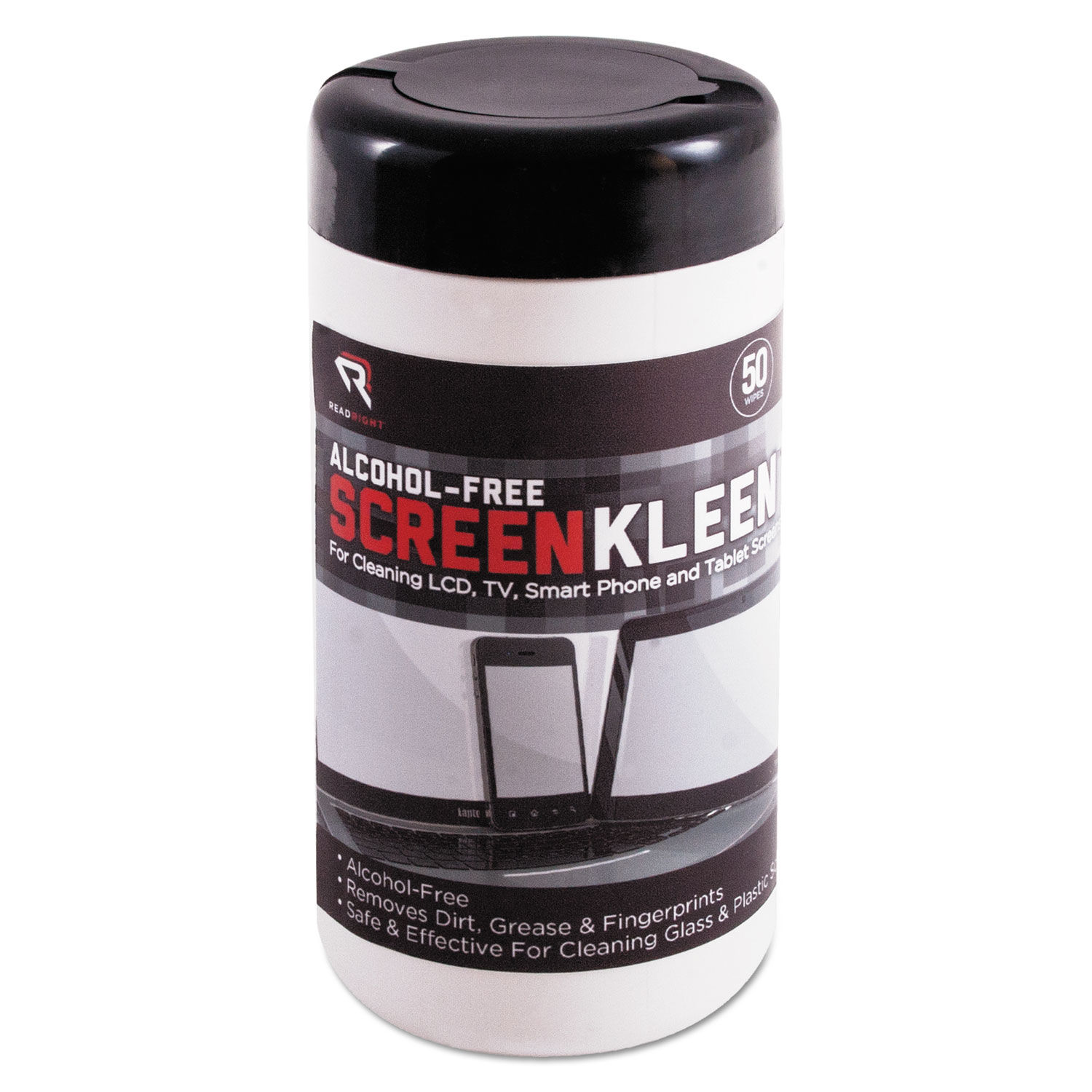 ScreenKleen Monitor Screen Wet Wipes by Read Rightandreg; REARR1491