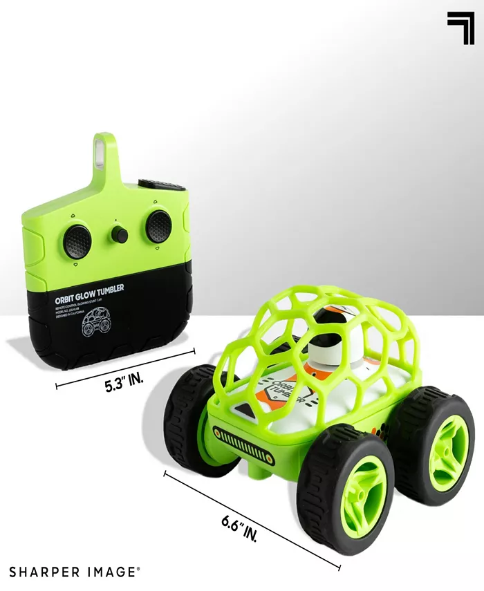 Sharper Image Orbit Tumbler Glow-in-The-Dark All-Terrain Rover Toy