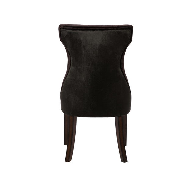 Chic Home Bronte Velvet Upholstered Dining Chair， Set of 2