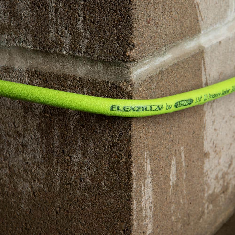 Flexzilla 38 in x 50 ft 4200 PSI Pressure Washer Hose with QuickConnect Fittings