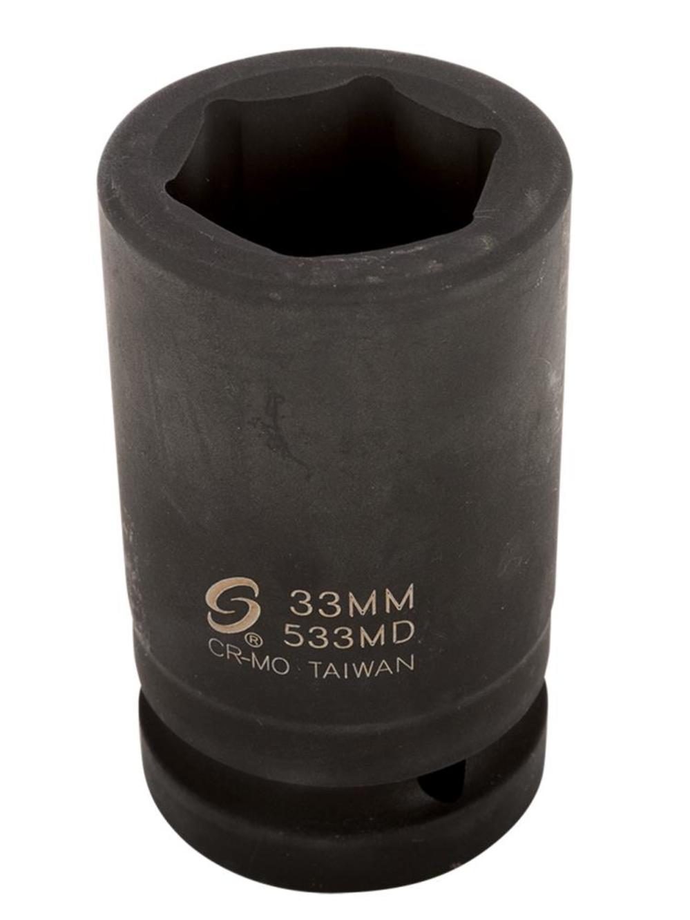 1 In. Drive 33 mm Deep Impact Socket ;