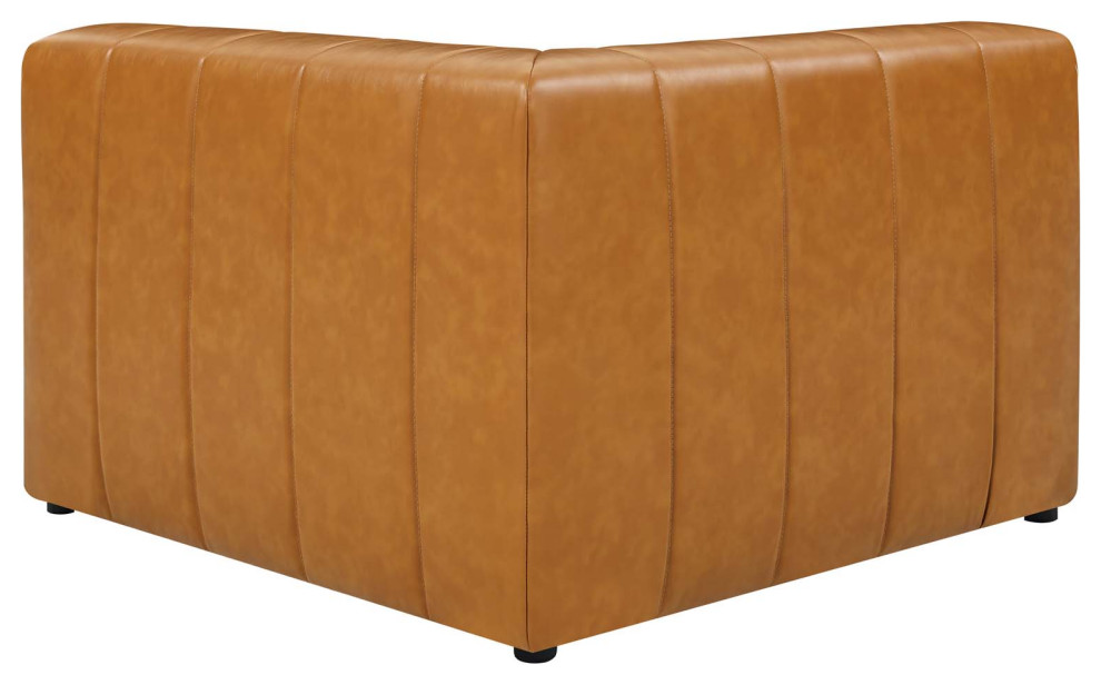 Bartlett Vegan Leather Left Arm Chair   Contemporary   Armchairs And Accent Chairs   by Modern Furniture LLC  Houzz