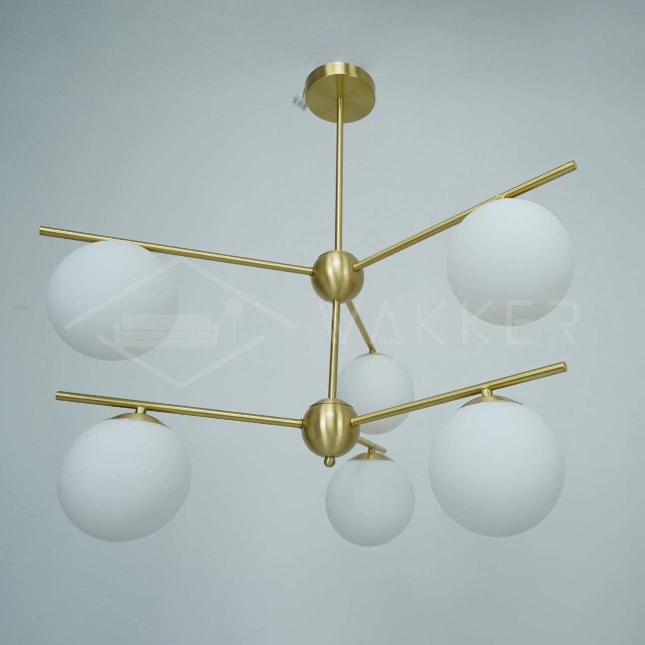 Sphere & Stem Chandelier