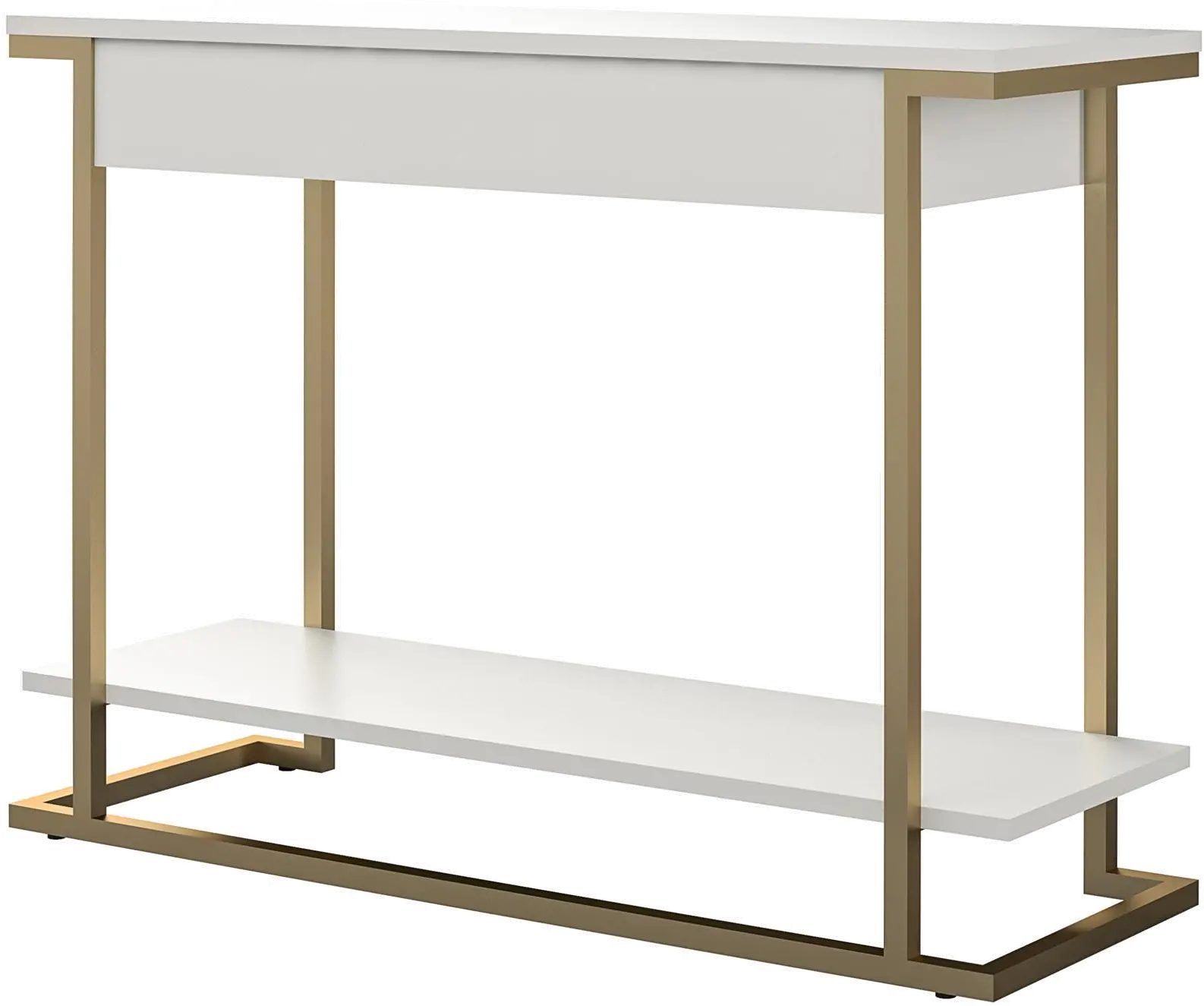 Camila White Console Table