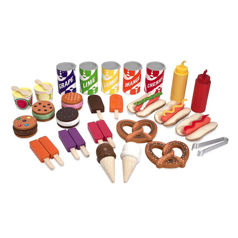 Melissa and Doug Snacks and Sweets Food Cart