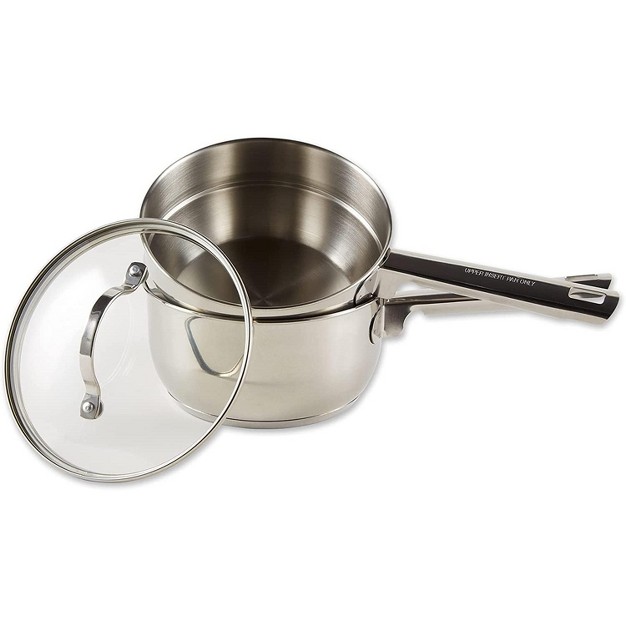 Rsvp International Induction Double Boiler 1 Quart Multi Color