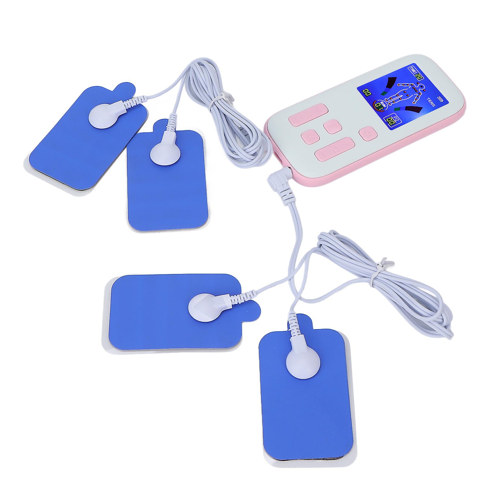 Professional Digital Pulse Massager Multifunctional Pain Relief Electrode Machine Pad Device