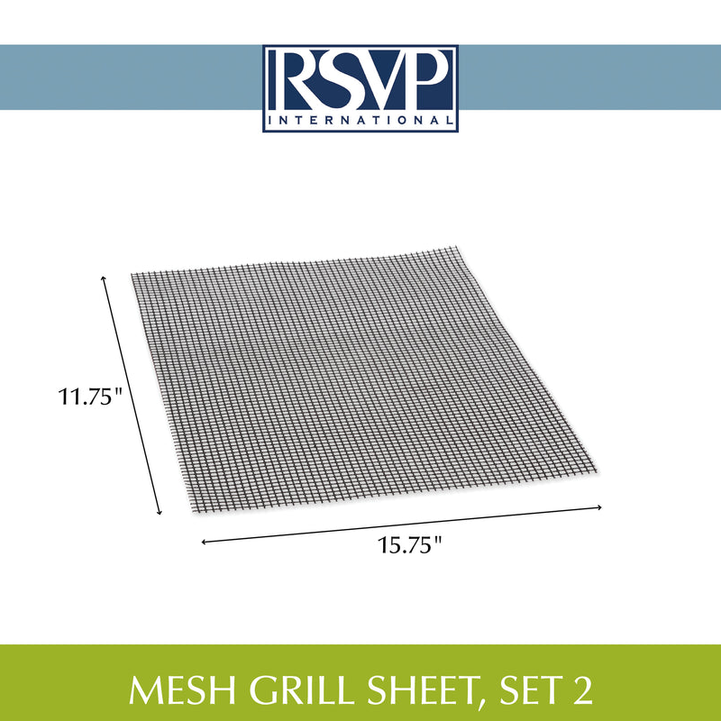 RSVP Set of 2 Mesh Grill Sheets