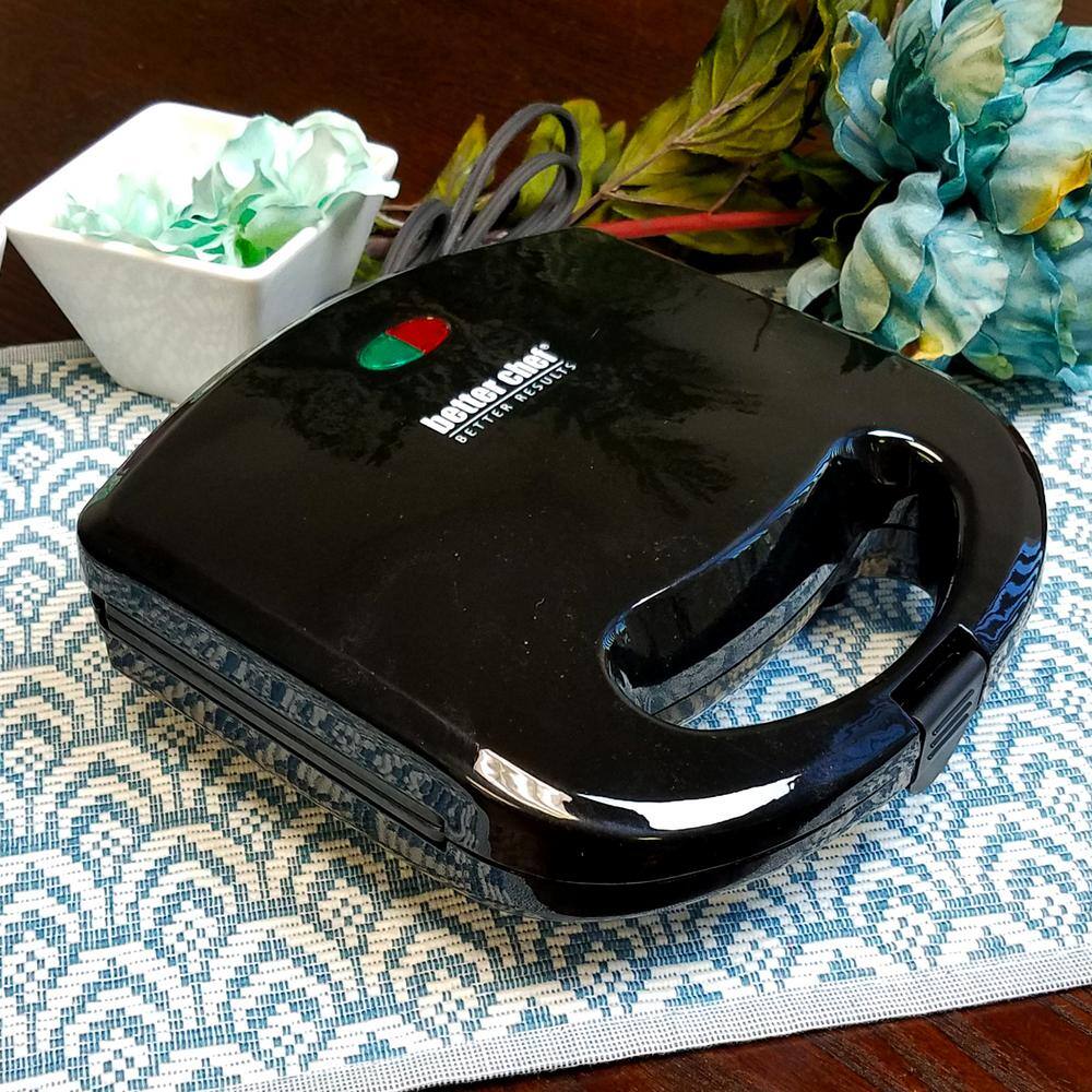 Better Chef Black Waffle Maker 98598020M