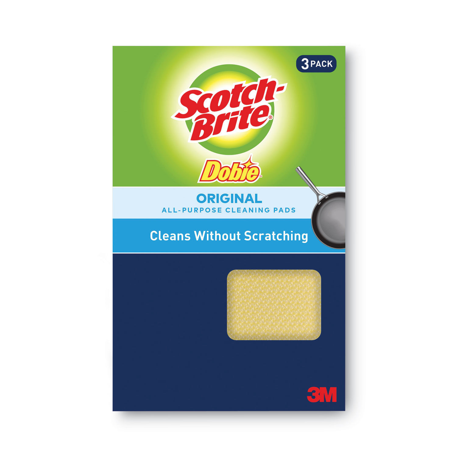 Dobie All-Purpose Cleaning Pad by Scotch-Briteandreg; MMM7232F