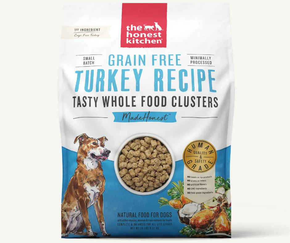 The Honest Kitchen - Whole Food Clusters Grain Free Turkey Dry Dog Foo