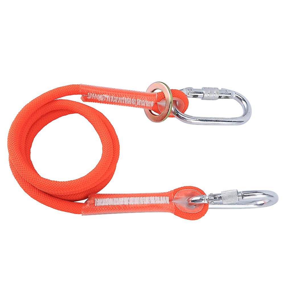 1.6m Small Buckle Aerial Work Safety Belt Rope Outdoor Construction Insurance Lanyard