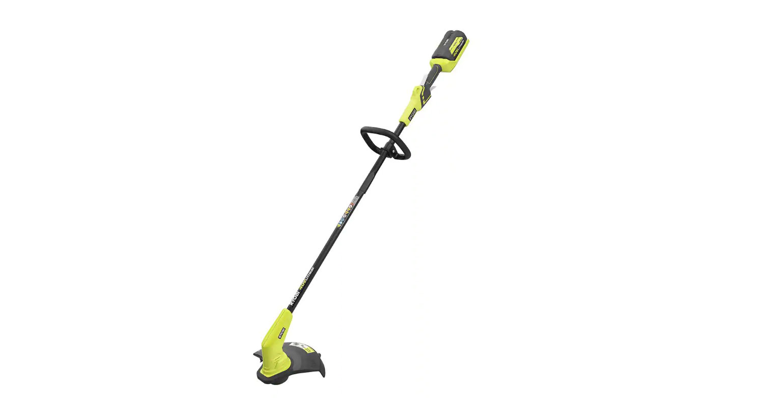 RYOBI RY40240 40V 12 in. Cordless Battery String Trimmer with 2.0 Ah Battery and Charger