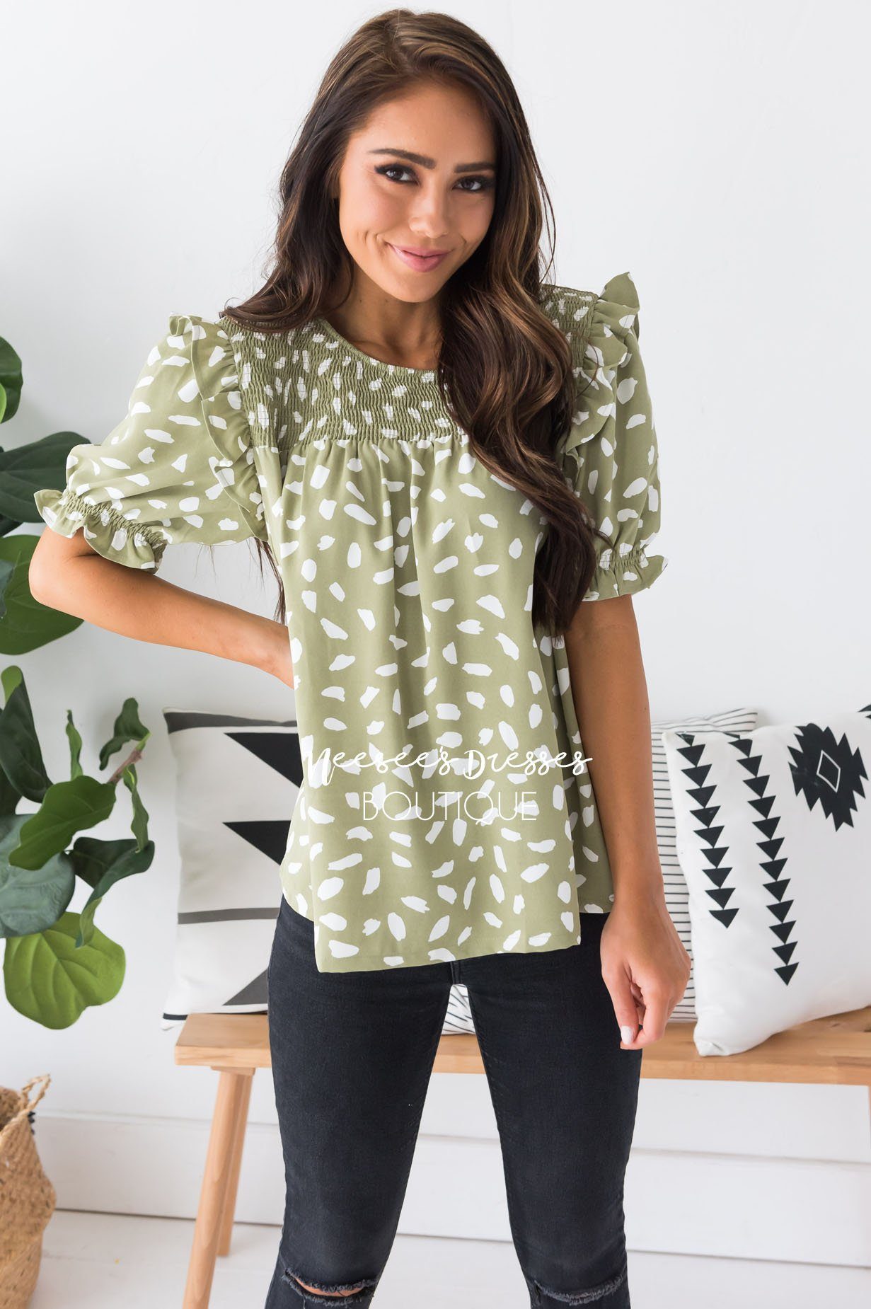 Good Impression Modest Blouse