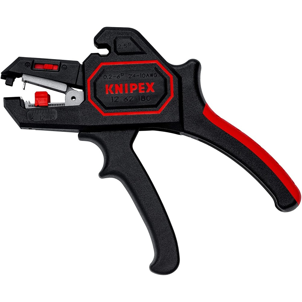 Knipex Insulation Stripper Automatic 180mm 10 to 24 AWG