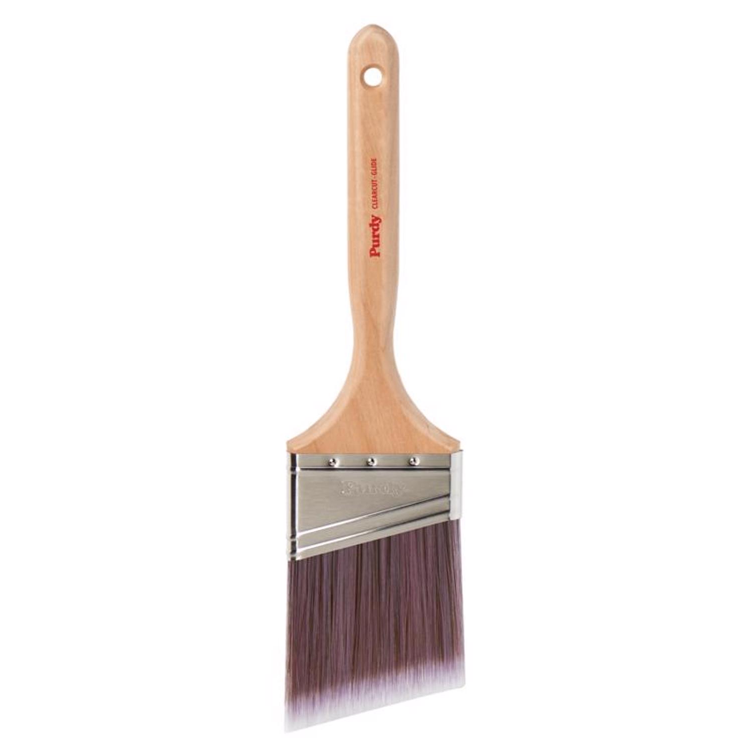 Purdy Clearcut Glide 3 in. Stiff Angle Trim Paint Brush