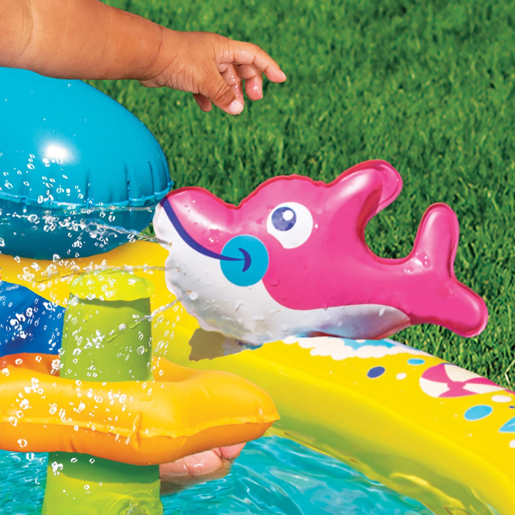 Banzai Jr. Splash Discovery Activity Center Water Play Set - 9-24 Months