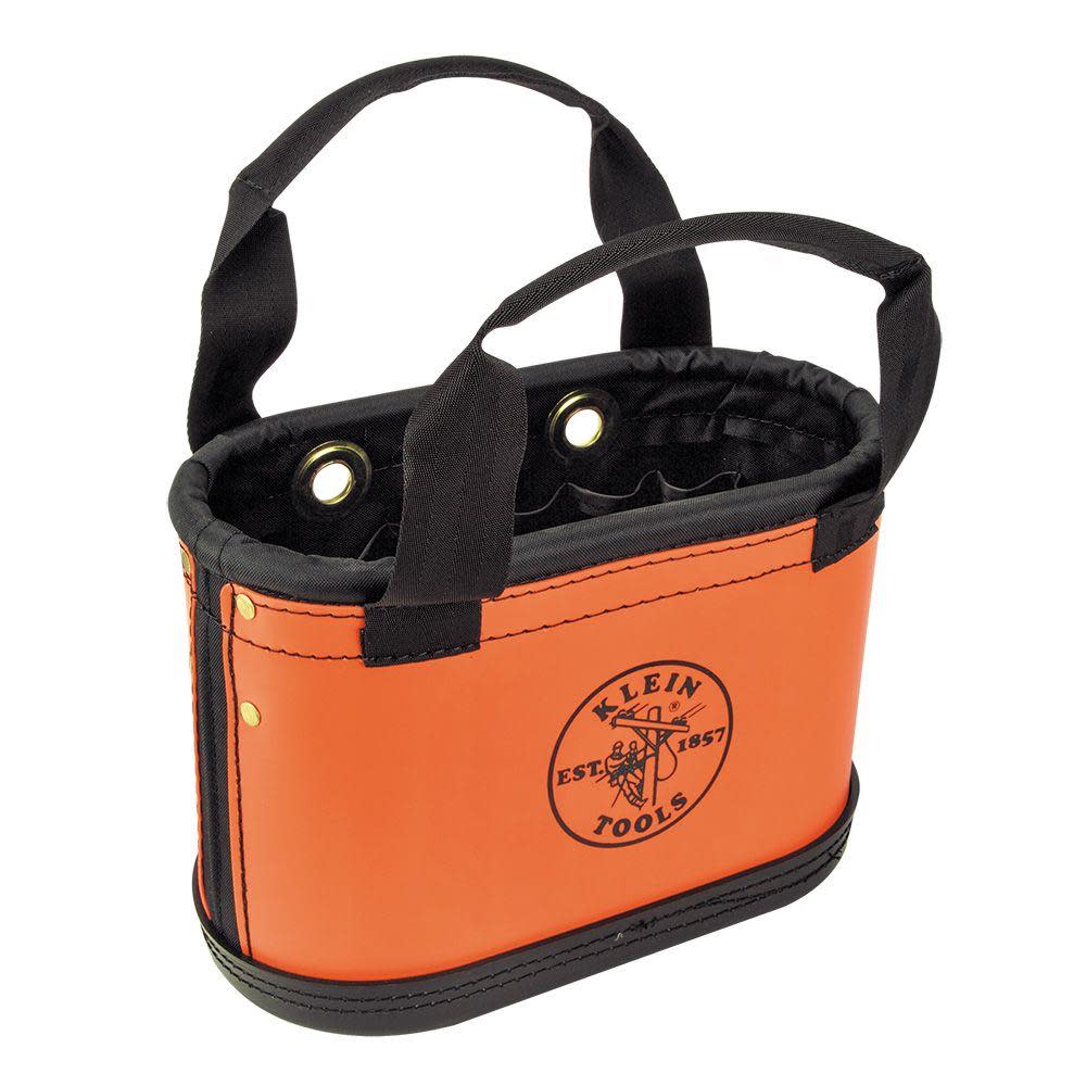 Hard Body Oval Bucket Orange/Black ;