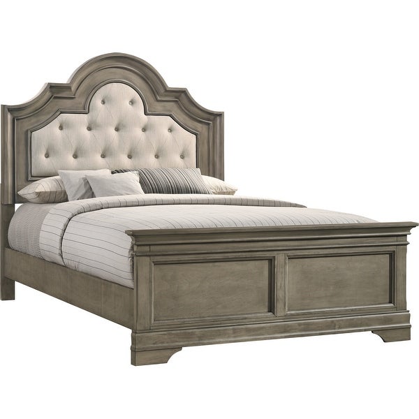 Galahad Wheat 2-piece Bedroom Set with Nightstand - - 36058651