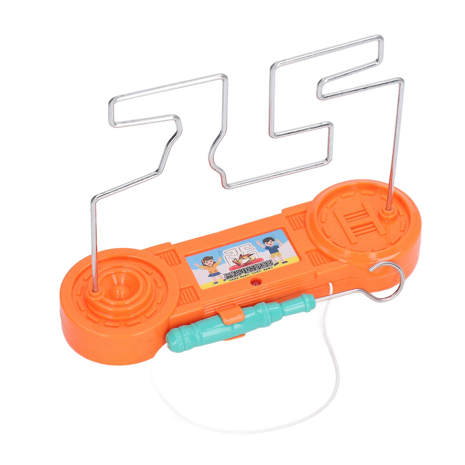 Electric Shock Toy Wire Game Intellectual Development Concentration Exercises Toy Kids Educational Toyorange