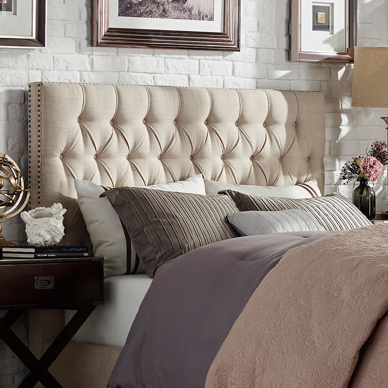 HomeVance Montclair Button Tufted Headboard