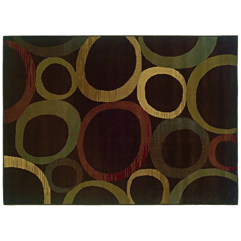 StyleHaven Talbot Abstract Circle Rug