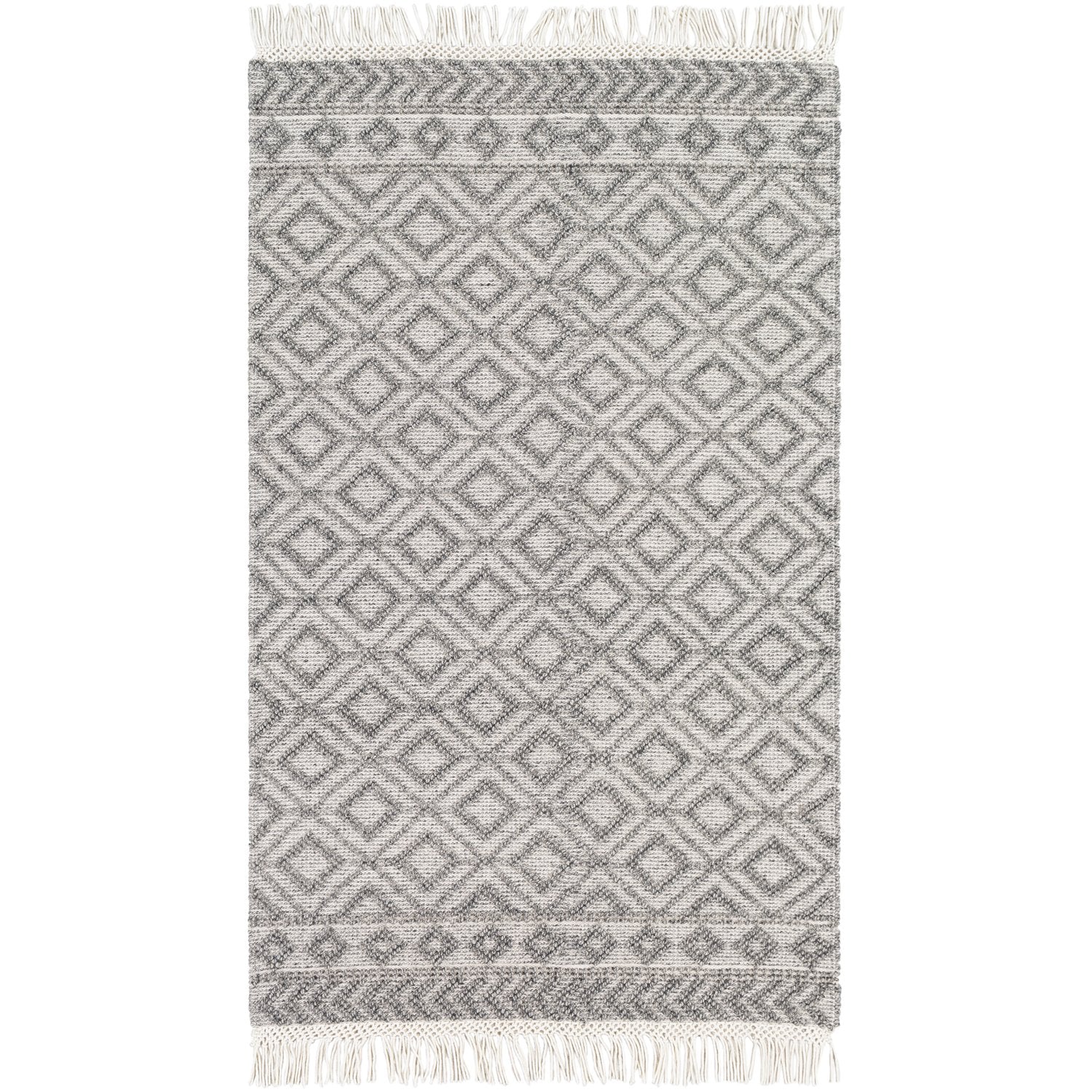 Farmhouse Tassels Hand Woven Rug