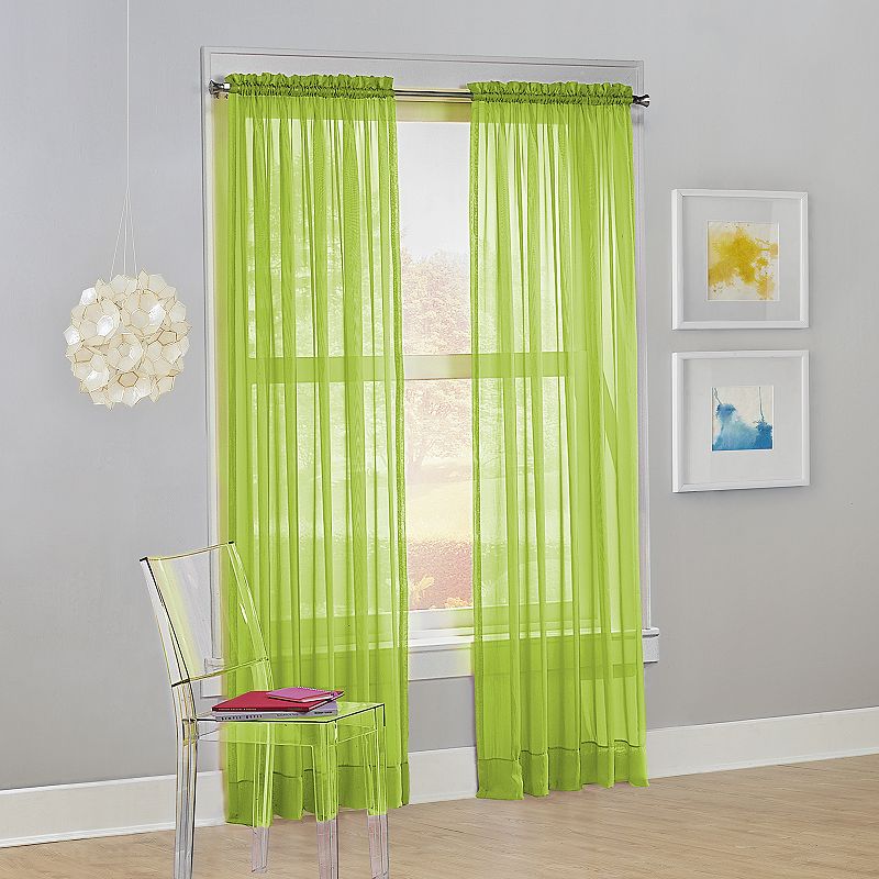 No. 918 1-Panel Calypso Sheer Voile Window Curtain