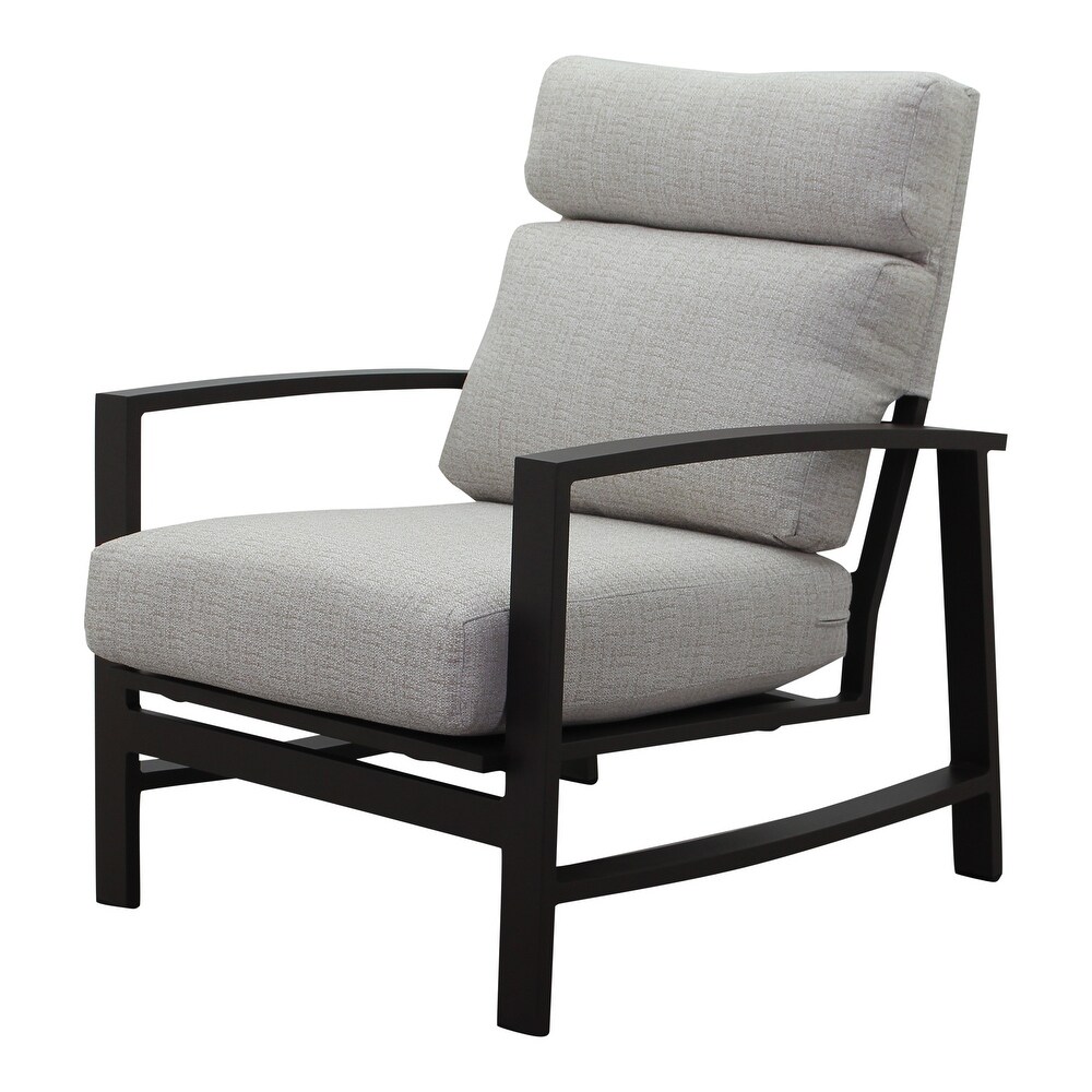 Courtyard Casual Santorini Club Chair with Envelop back Cushion Alum frame in powder coating Price is for a Pack of 2