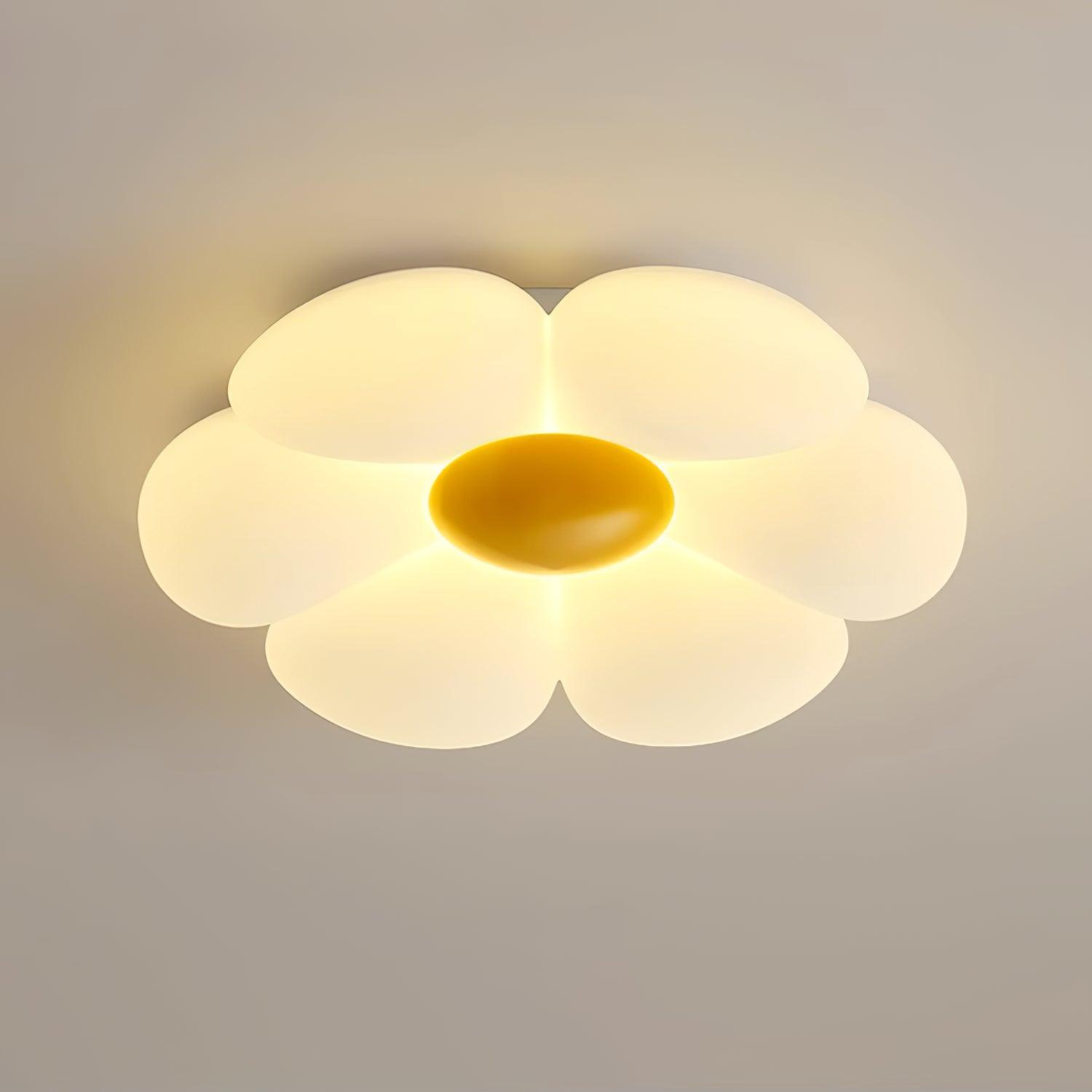 Six-leaf Flower Kids Room Ceiling Lamp