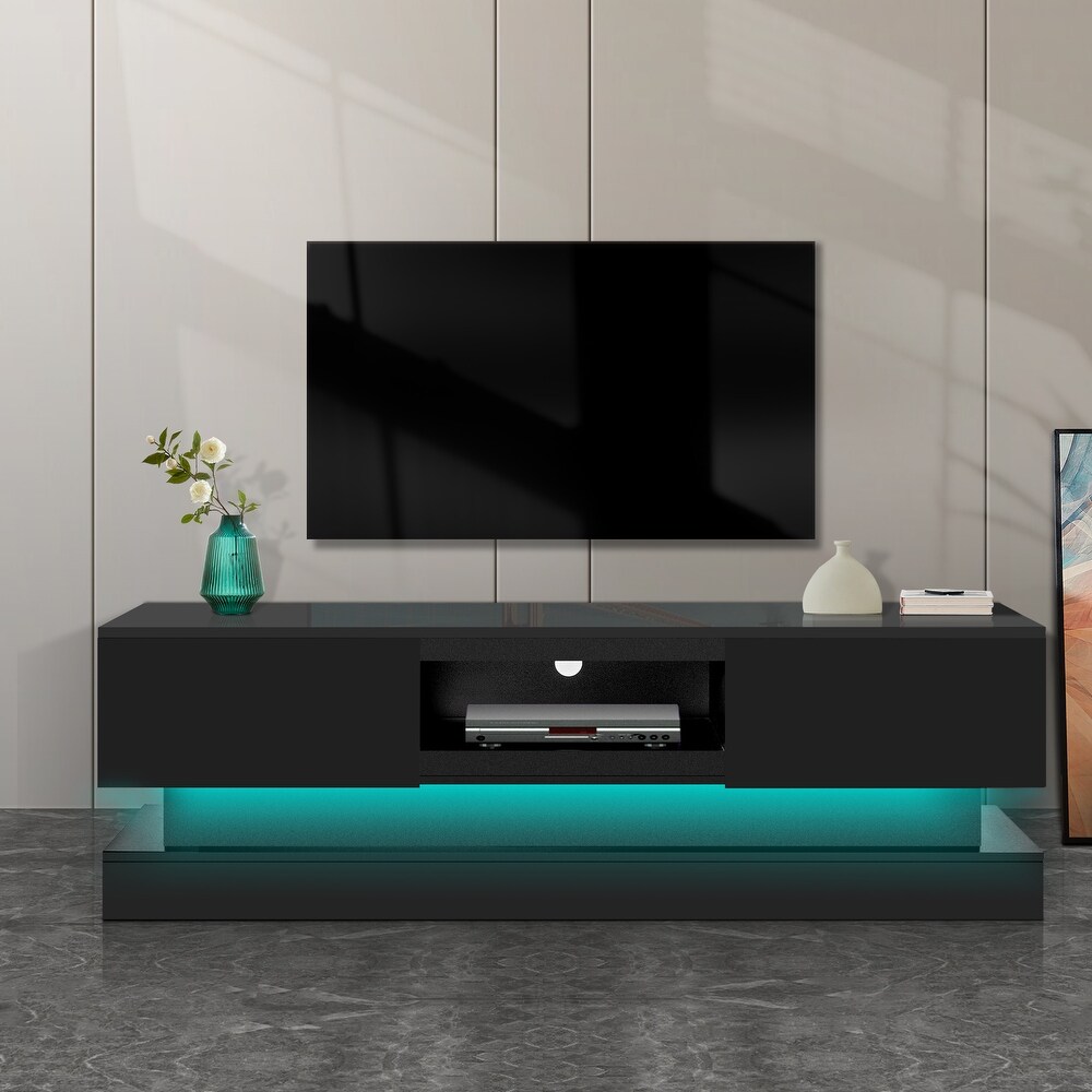 Entertainment Center TV Stand for Up to 55\