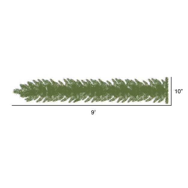 Vickerman Artificial Douglas Fir Garland With Lights