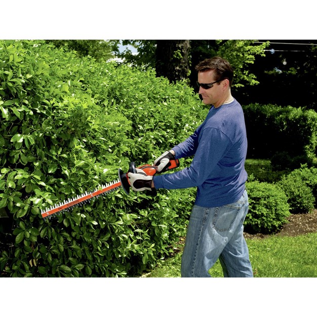 Black amp Decker Lht2436 40v Max Lithium ion Dual Action 24 In Cordless Hedge Trimmer Kit