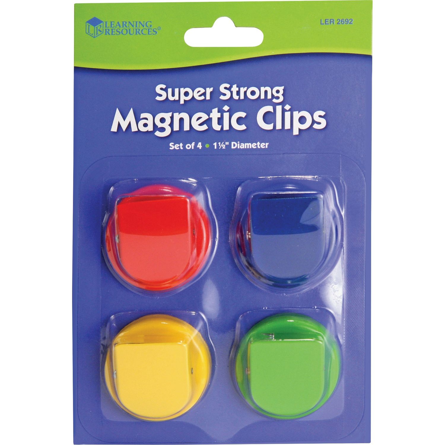 Super Strong Magnetic Clips Set by Learning Resources LRNLER2692