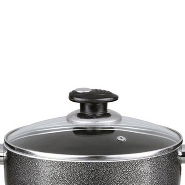 Brentwood Dutch Oven Aluminum Non stick 5 Qt In Gray