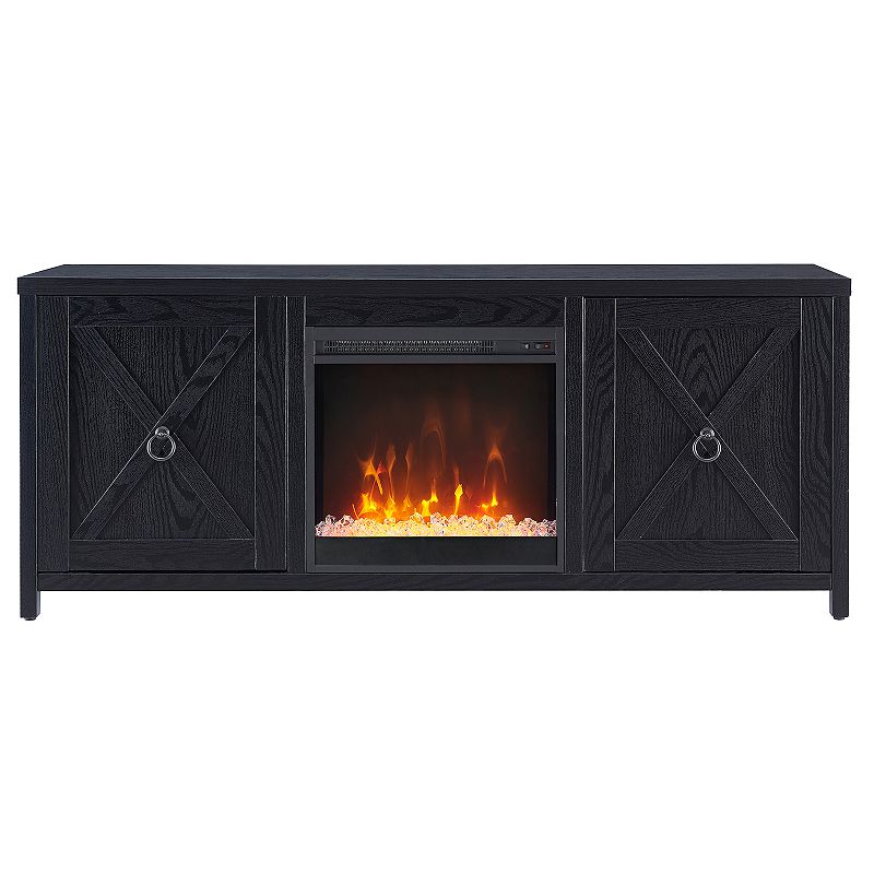 Finley and Sloane Granger Rectangular Electric Fireplace TV Stand